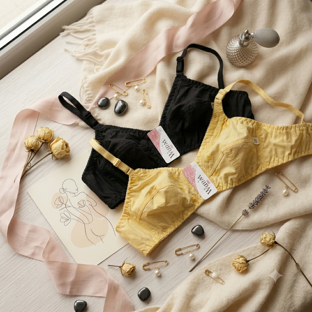 Cotton bra pack of 2