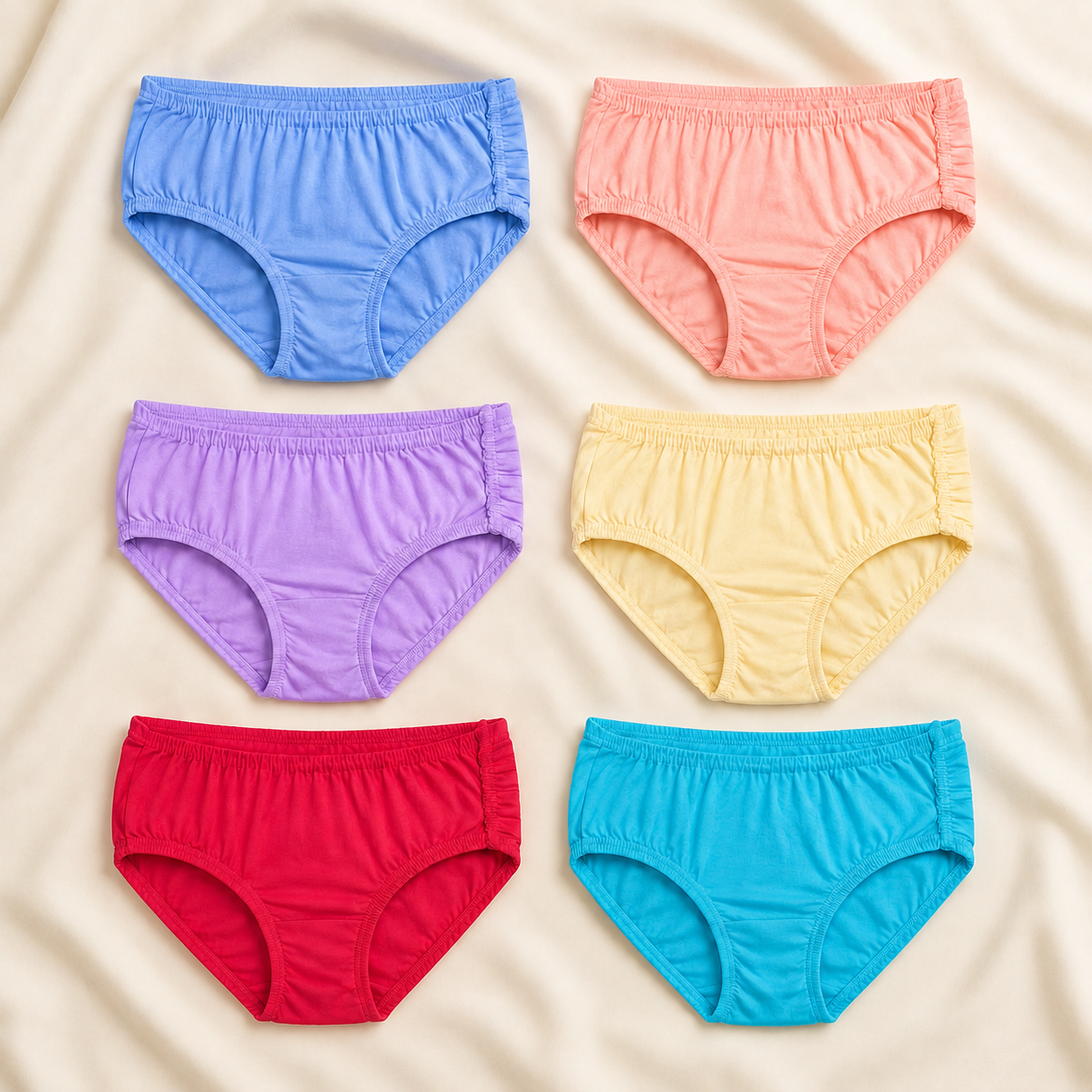 Wania Women’s Premium Cotton Comfortable Daily Wear Briefs