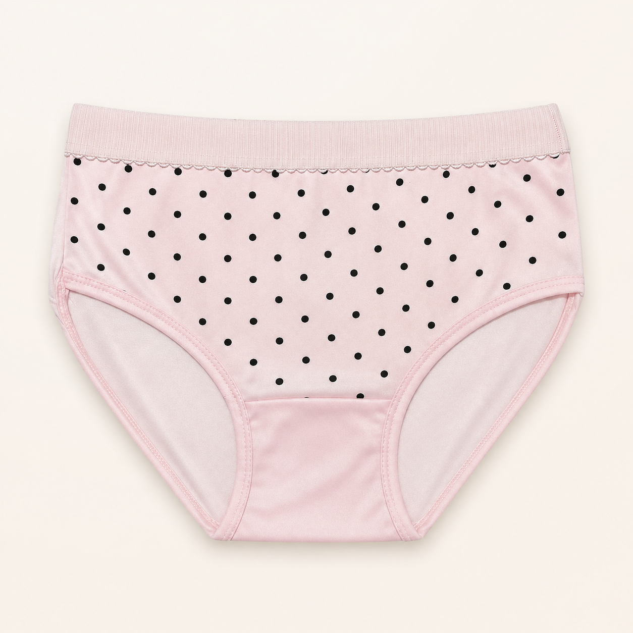 Wania Polka Dot Comfort Briefs – Wide Elastic Waistband | Everyday Wear