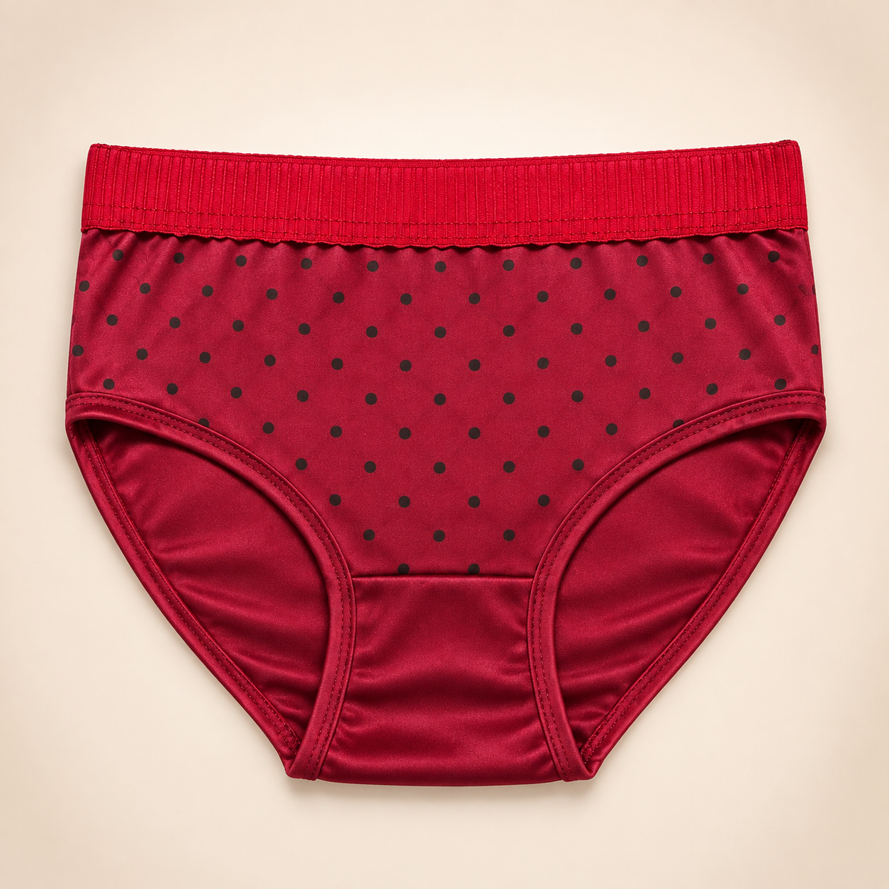 Wania Polka Dot Comfort Briefs – Wide Elastic Waistband | Everyday Wear