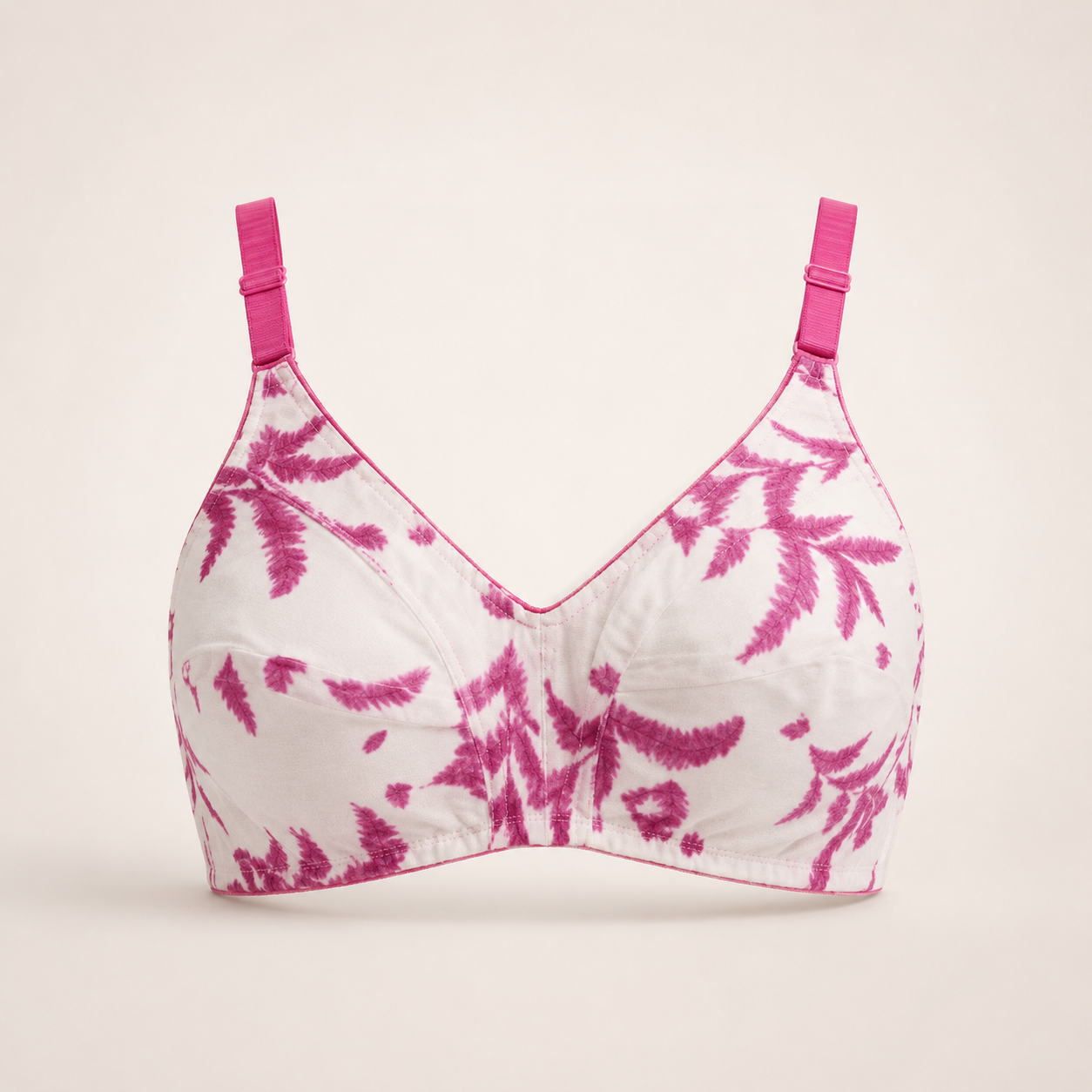 Wania Women’s Floral & Abstract Printed Daily Wear Cotton Bra Collection – Pack of 5