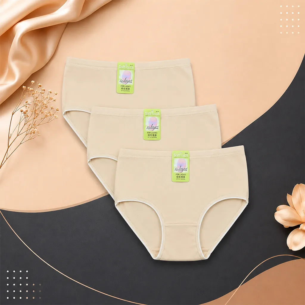 Ladies panties summer stuff pack of 3